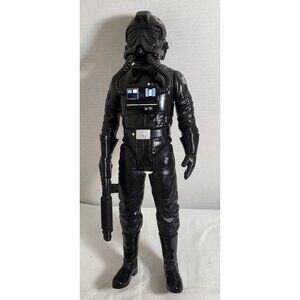 Star Wars Jakks Pacific 18" Inch Big Figs Imperial Tie Fighter Pilot Figure gun